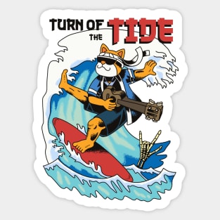 turn of the tide Sticker